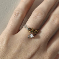 Bague upcyclée Isma