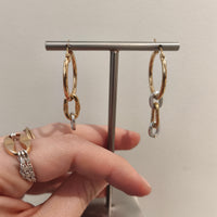 Boucles d'oreilles upcyclées Ysa