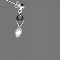 Boucle d'oreille upcyclée Misha