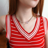 Collier upcyclé Fleur