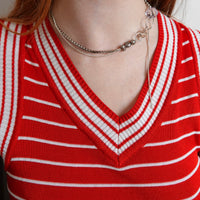 Collier upcyclé Fleur