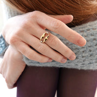 Bague upcyclée Nour