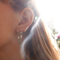 Boucle d'oreille upcyclée Misha