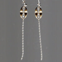 Boucles d'oreilles upcyclées Alba