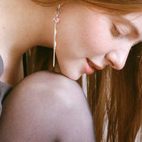 Boucles d'oreilles upcyclées Maé