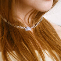 Collier upcyclé Azur