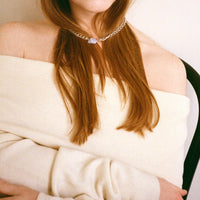 Collier upcyclé Azur