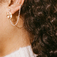 Boucle d'oreille upcyclée Jody