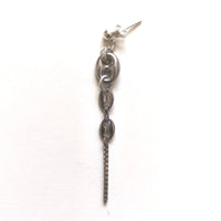 Boucle d'oreille upcyclée Elio