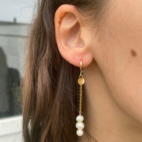 Boucles d'oreilles upcyclées Jémilie