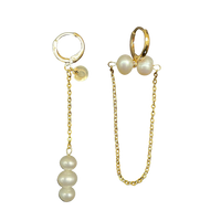 Boucles d'oreilles upcyclées Jémilie