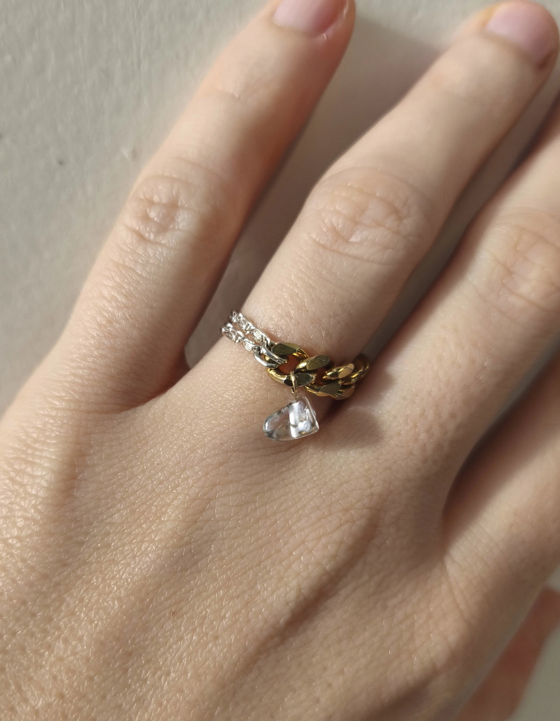 Bague upcyclée Isma