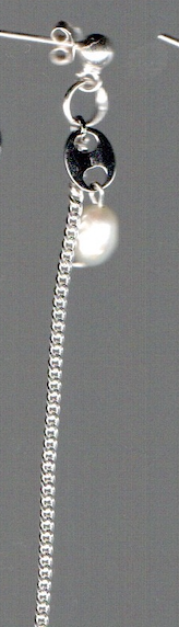 Boucle d'oreille upcyclée Misha