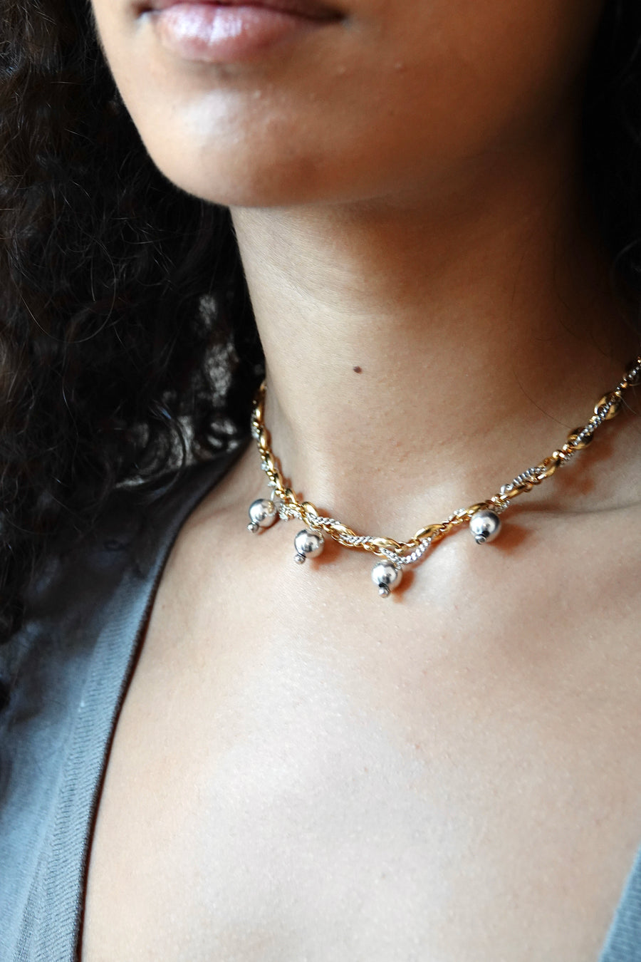 Collier upcyclé Luna