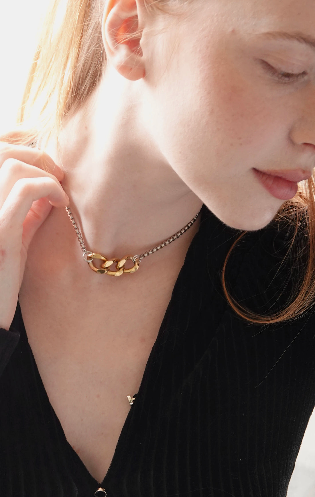 Collier upcyclé Albane