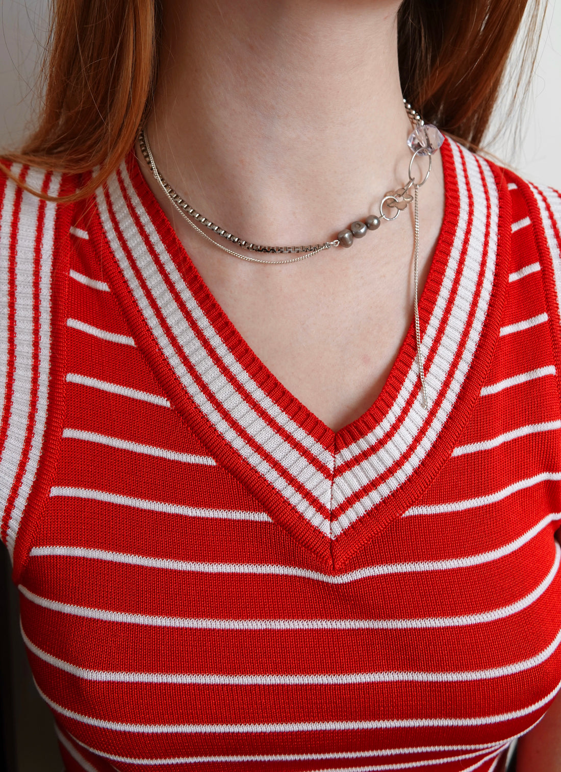 Collier upcyclé Fleur