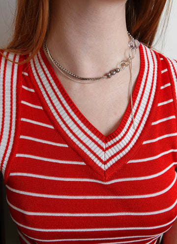 Collier upcyclé Fleur