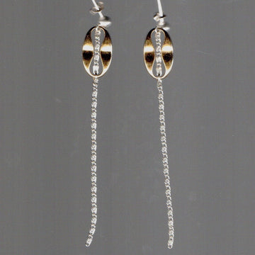 Boucles d'oreilles upcyclées Alba