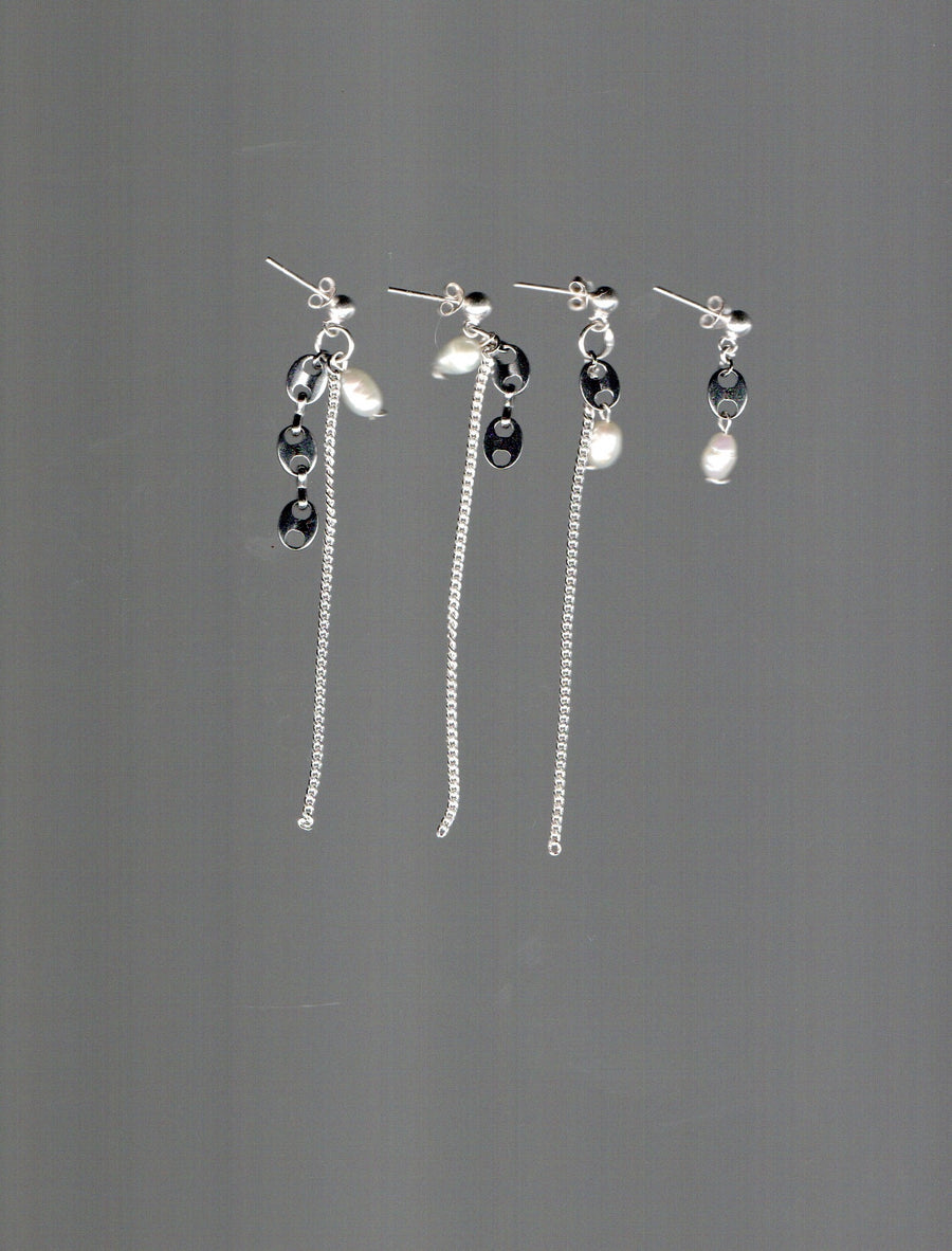 Boucle d'oreille upcyclée Misha