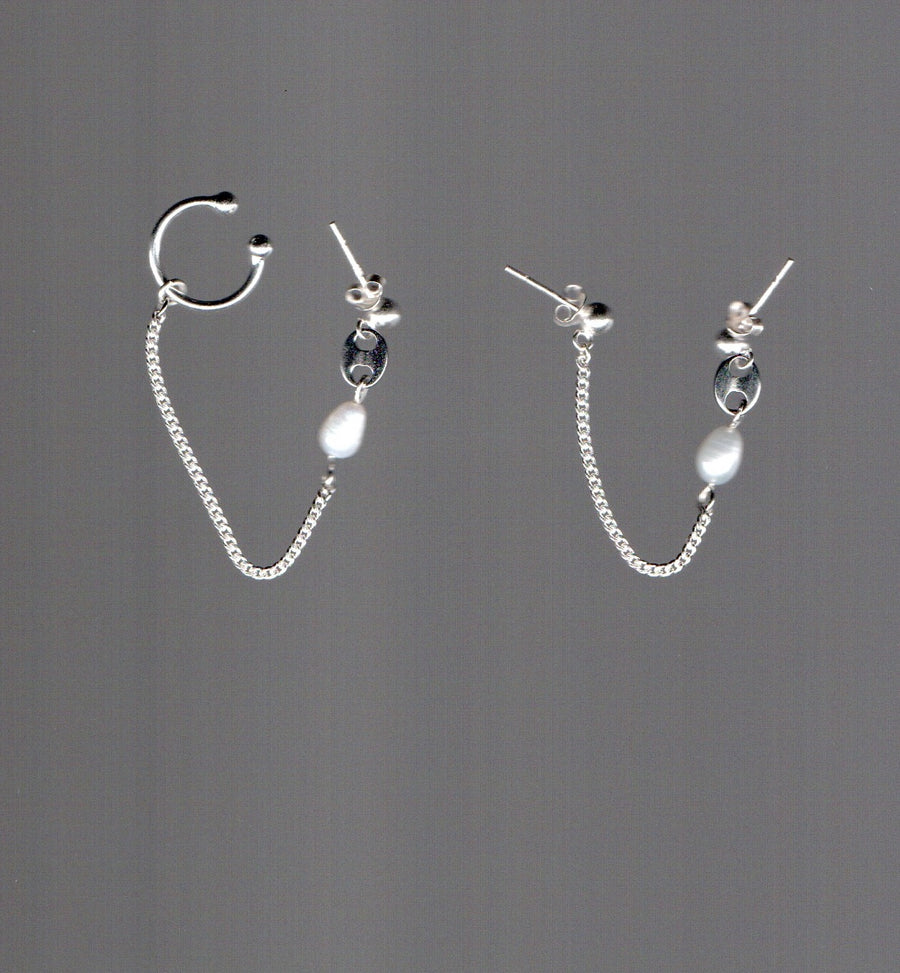 Boucle d'oreille upcyclée Misha