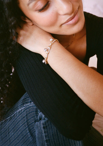 Bracelet upcyclé Andrea