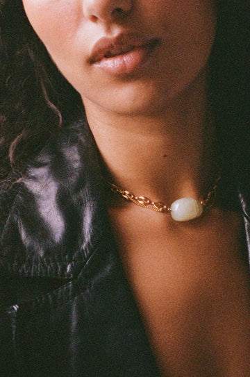 Collier upcyclé Jade