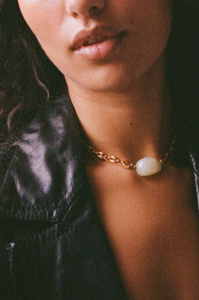 Collier upcyclé Jade