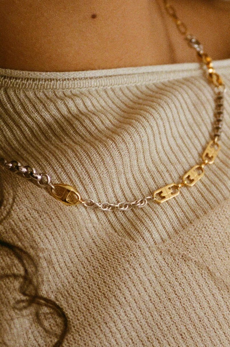 Collier upcyclé Phébé