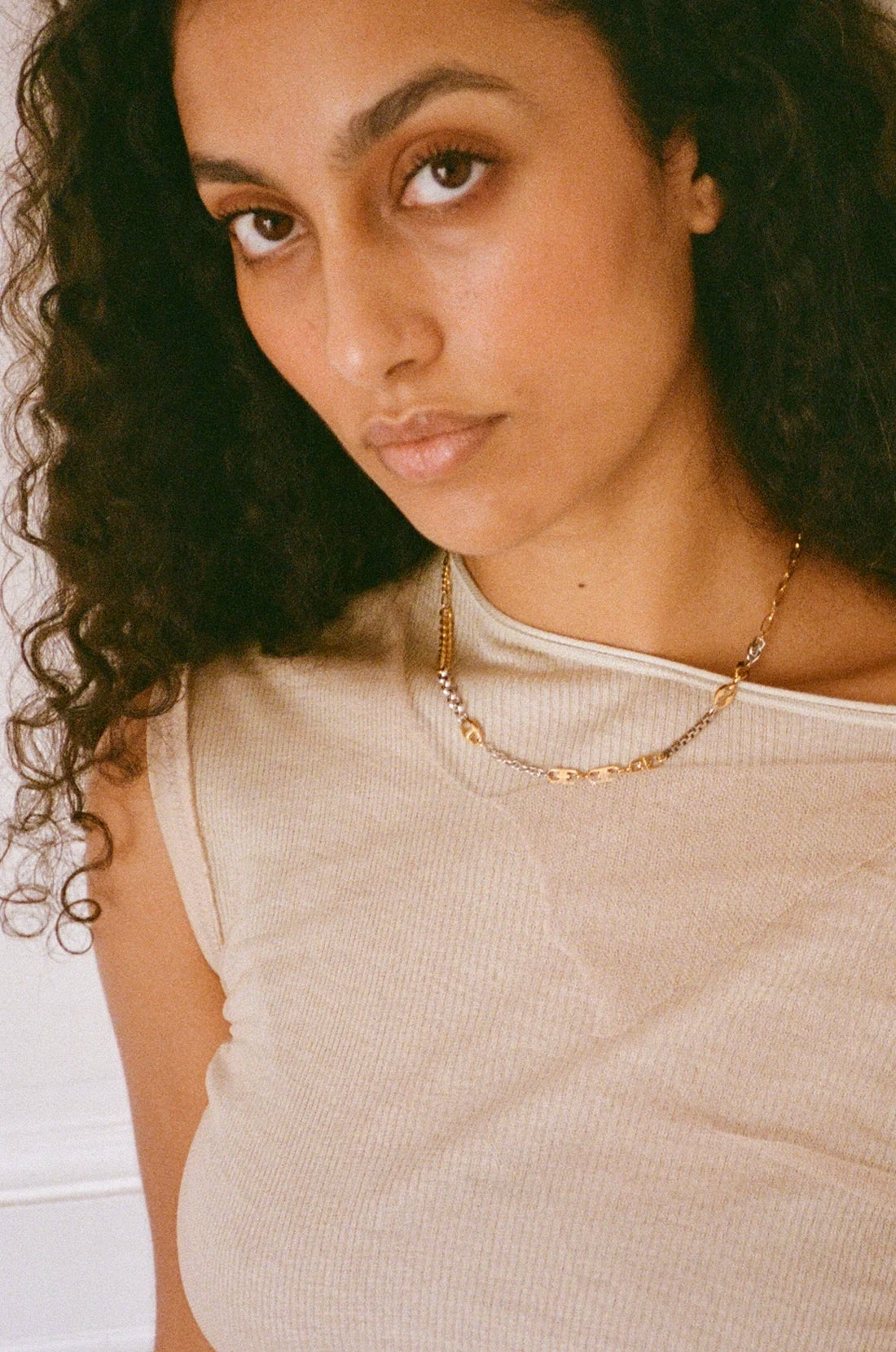 Collier upcyclé Phébé