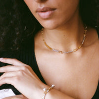 Collier upcyclé Phébé