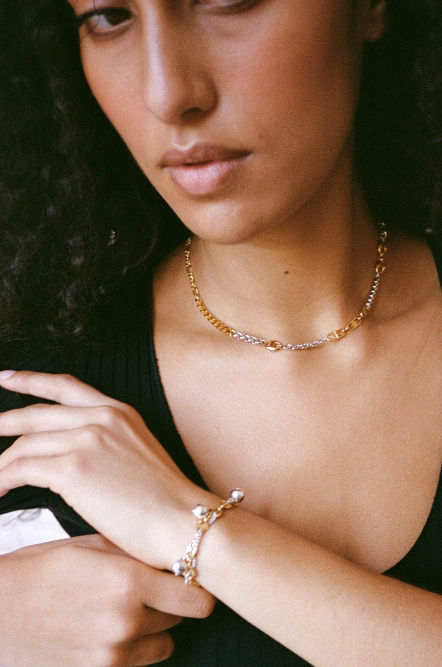 Collier upcyclé Phébé