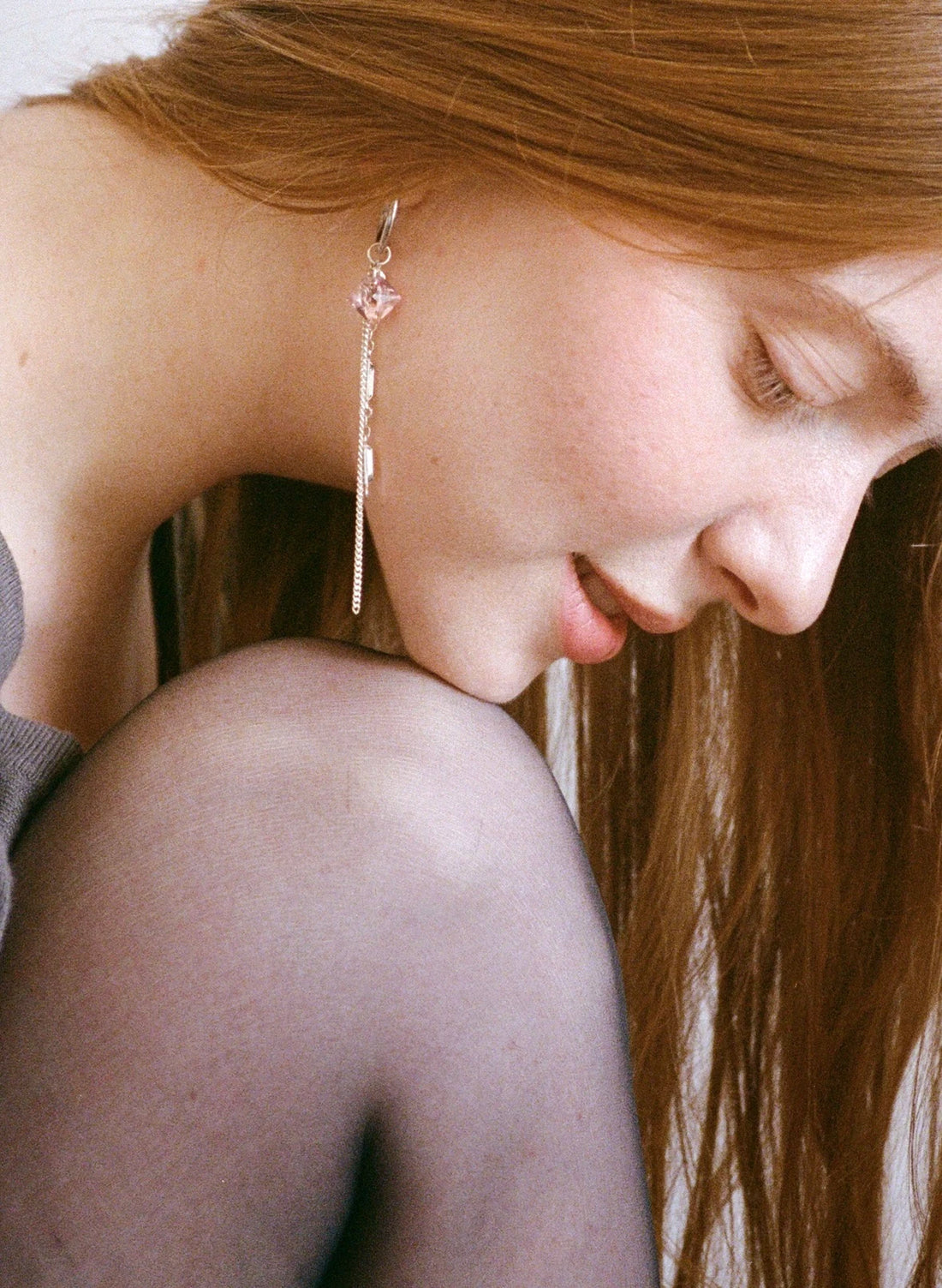 Boucles d'oreilles upcyclées Maé