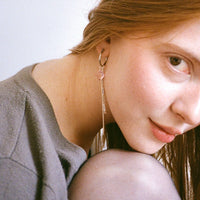 Boucles d'oreilles upcyclées Maé