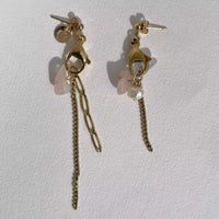 Boucles d’oreilles upcyclées Willow