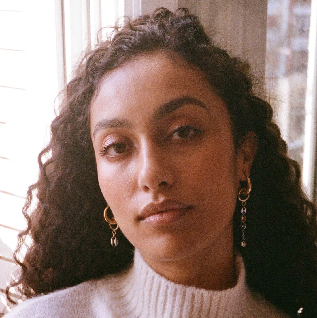 Boucles d'oreilles upcyclées Cléo