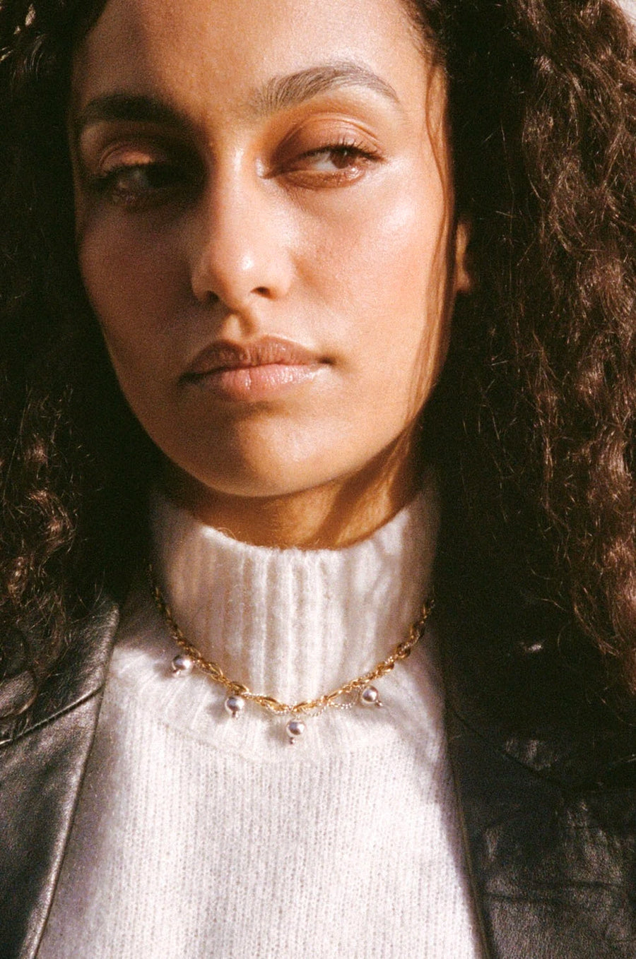 Collier upcyclé Luna