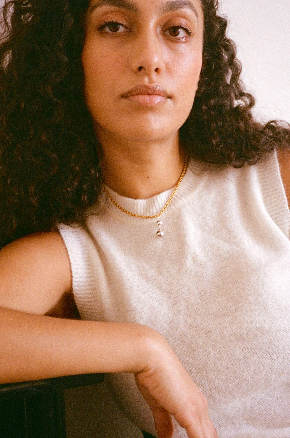 Sasha Riddle Colliers Collier upcyclé Sasha – Tête d'orange