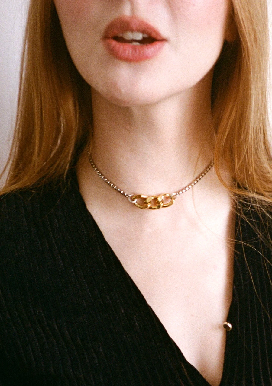 Collier upcyclé Albane