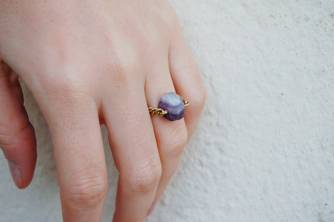 Bague upcyclée Hikari